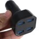 Φορτιστής Αυτοκινήτου USB 66W με 4 Θύρες & Οθόνη LED – W16930-4