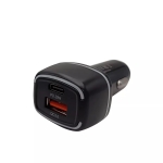 Φορτιστής Αυτοκινήτου W16929-2 Dual USB 38W με PD 20W & QC3.0 – Carbon