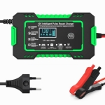 Φορτιστής μπαταρίας αυτοκινήτου 6A 6V - 12V HL18668-30, Πράσινο