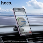 Hoco H61 Μαγνητική Βάση Κινητού Folding Ring - Μαύρη