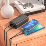 Hoco J101B Astute Power Bank 30000mAh 20W με 2x USB-A & USB-C Power Delivery – Μαύρο