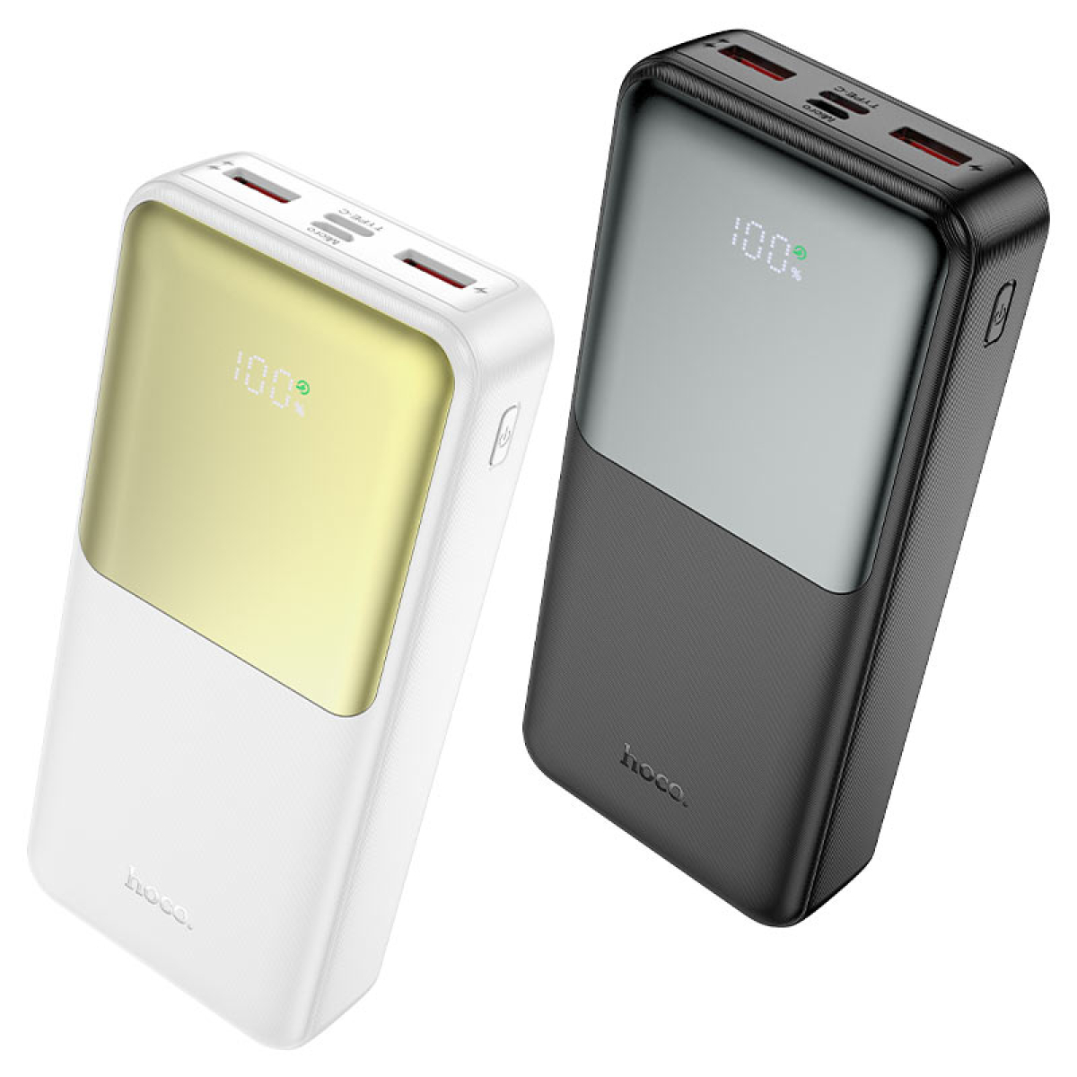 Hoco J136A Sirui Power Bank 20000mAh – Ταχεία Φόρτιση 22.5W QC & PD20W με Ψηφιακή Οθόνη – Μαύρο