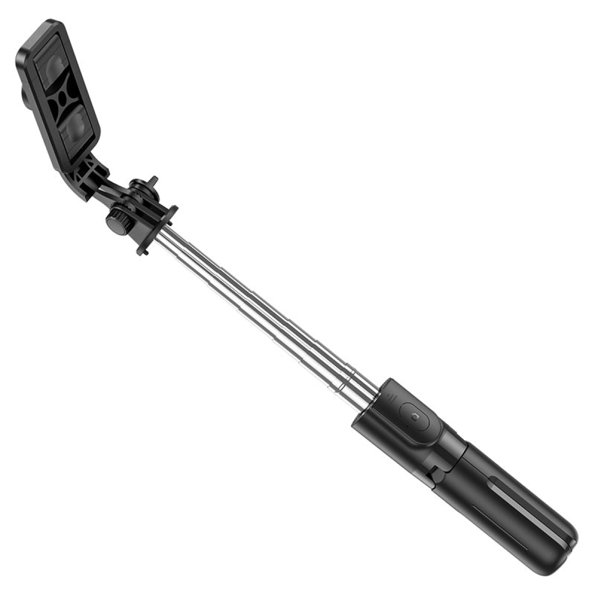 Hoco K17 Figure Selfie Stick και Τρίποδο για Live Streaming με Bluetooth Τηλεχειριστήριο – Μαύρο