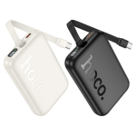Hoco Q35 Portable Power Bank 10000mAh PD20W με Ασύρματη Μαγνητική Φόρτιση & Καλώδιο Type-C σε Lightning - Μαύρο