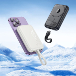Hoco Q35 Portable Power Bank 10000mAh PD20W με Ασύρματη Μαγνητική Φόρτιση & Καλώδιο Type-C σε Lightning - Μαύρο