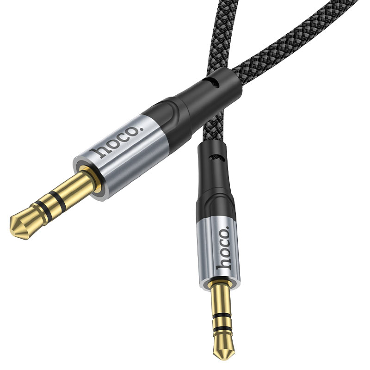 Hoco UPA26 Fresh Καλώδιο Ήχου AUX 3.5mm σε 3.5mm – 1 Μέτρο - Μαύρο