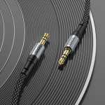 Hoco UPA26 Fresh Καλώδιο Ήχου AUX 3.5mm σε 3.5mm – 1 Μέτρο - Μαύρο