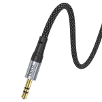 Hoco UPA26 Fresh Καλώδιο Ήχου AUX 3.5mm σε 3.5mm – 1 Μέτρο - Μαύρο