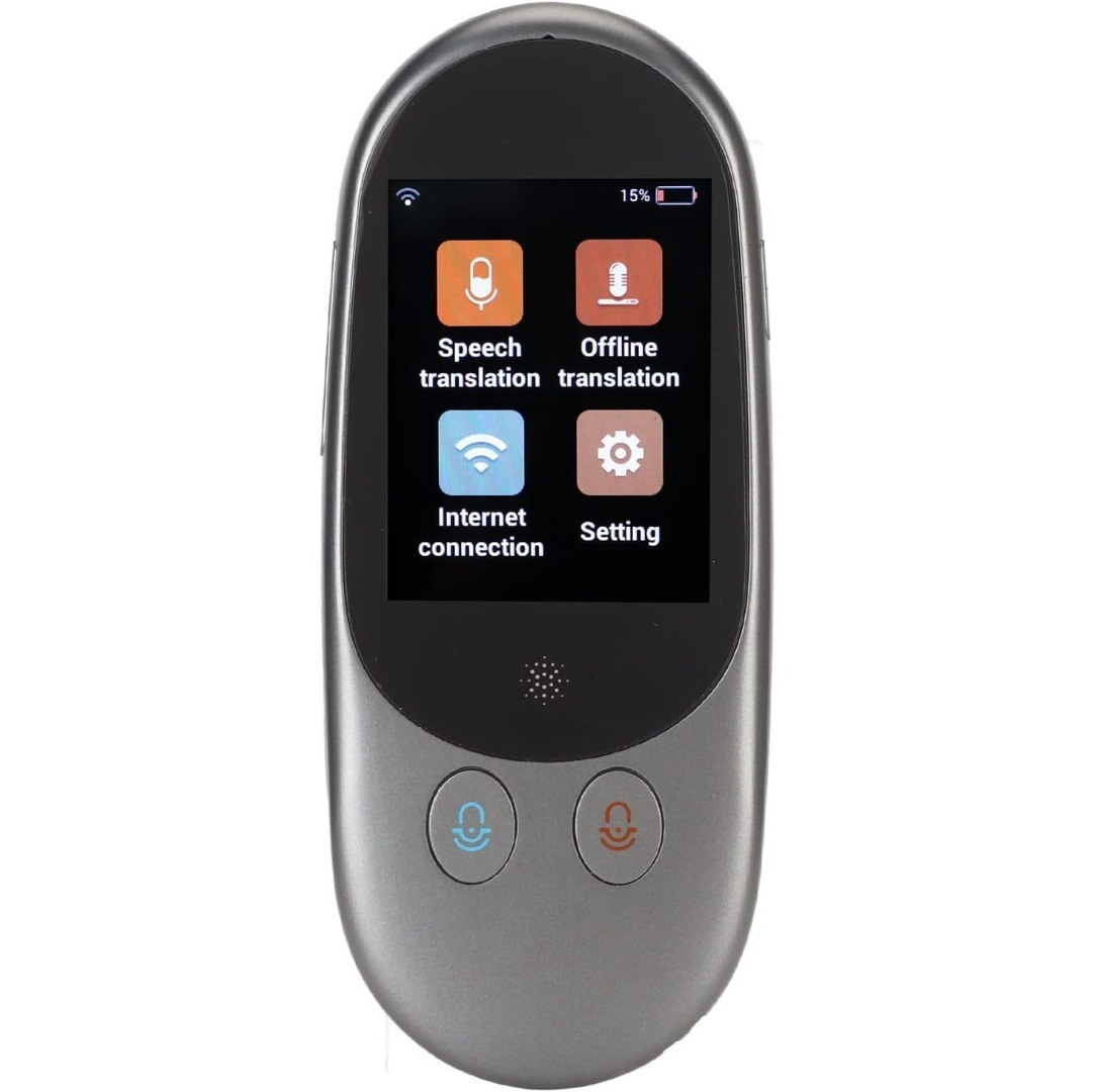 F1 AI Voice Translator με Οθόνη HD & Υποστήριξη 85 Γλωσσών + Ελληνικά