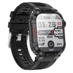 Borofone BD9 Smartwatch με Παλμογράφο & Οθόνη 2.01” – Μαύρο
