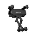 BOROFONE BH19 Eddie Gravity Βάση Κινητού Αυτοκινήτου για Αεραγωγό και Συσκευές 4” έως 6.5” – Μαύρο