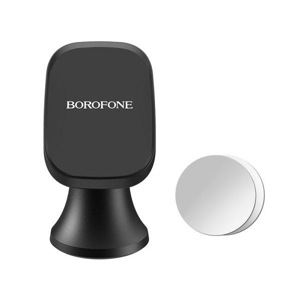 Borofone BH22 Ori Μαγνητική Βάση Κινητού Αλουμινίου για Ταμπλό – Μαύρο