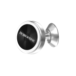 Borofone BH5 Platinum Μαγνητική Βάση Κινητού Αλουμινίου για Ταμπλό – Ασημί