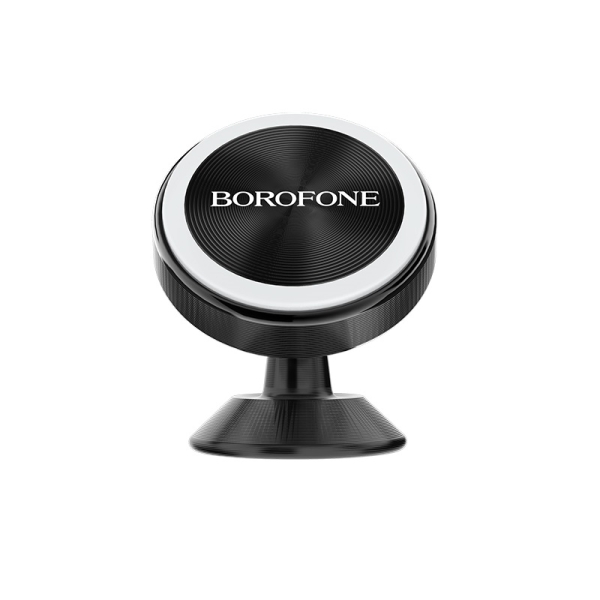 Borofone BH5 Platinum Μαγνητική Βάση Κινητού Αλουμινίου για Ταμπλό – Μαύρο