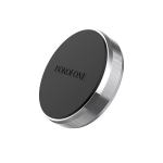 Borofone BH7 Plane Μαγνητική Βάση Κινητού Αλουμινίου για Ταμπλό – Ασημί