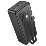 BOROFONE BJ57B Pindar Power Bank 30000mAh – Διπλή USB Έξοδος & LED Ένδειξη – Μαύρο