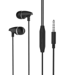 BOROFONE BM25 Sound Edge Ενσύρματα Ακουστικά με Μικρόφωνο και Κουμπί Ελέγχου – 3.5mm Jack – Μαύρα