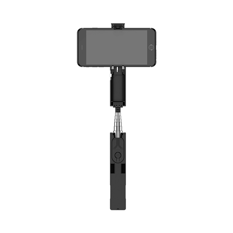 BOROFONE BY4 Ασύρματο Selfie Stick με Επέκταση έως 76cm – Για Κινητά 4.7" έως 6" – Μαύρο
