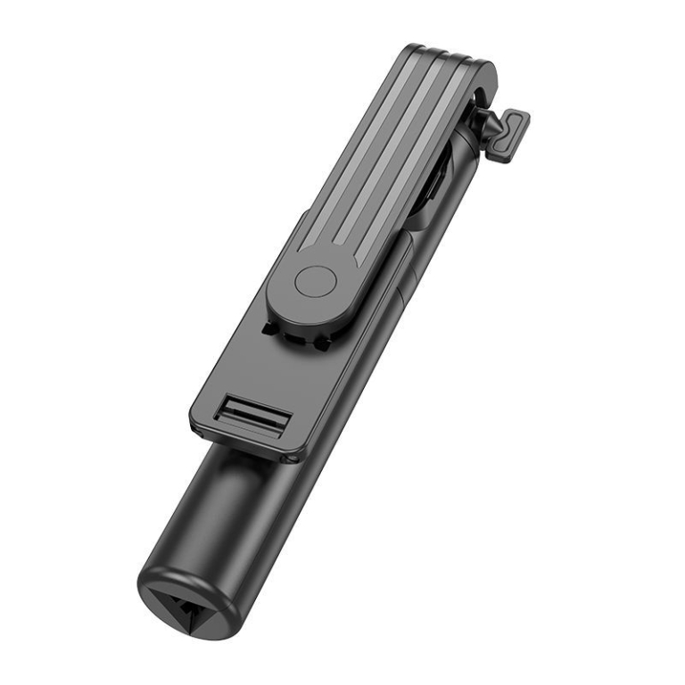 Borofone DBY01 Βάση Στήριξης & Selfie Stick Bluetooth με Τηλεχειρισμό – 70cm – Μαύρο