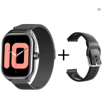 GTS4 Smartwatch Unisex – Έξυπνο Ρολόι με Κλήσεις Bluetooth, GPS & Πλήρεις Λειτουργίες Υγείας – Μαύρο