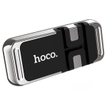 Hoco CA77 "Carry" Μαγνητική Βάση Κινητού με Υποδοχή για Καλώδιο – Ασημί