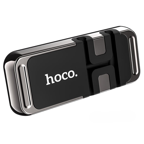 Hoco CA77 "Carry" Μαγνητική Βάση Κινητού με Υποδοχή για Καλώδιο – Γκρί