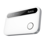 Hoco HI41 Ασύρματο 4G Mobile Router Wi‑Fi 6 | Φορητό Wi-Fi για Ευρώπη, Ασία & Αφρική – Λευκό