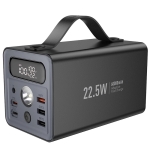 Hoco J138 Distant Power Bank 60000mAh με Γρήγορη Φόρτιση 22.5W + PD20W + DC 12V – Μαύρο
