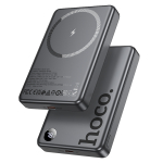 HOCO Q34 Clever Power Bank 10000mAh με Μαγνητική Ασύρματη Φόρτιση & PD 20W – Μαύρο