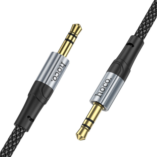 Hoco UPA26 Fresh Καλώδιο Ήχου AUX 3.5mm σε 3.5mm – 1 Μέτρο - Μαύρο