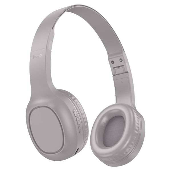 Hoco W46 Charm Ασύρματα & Ενσύρματα Ακουστικά Bluetooth 5.3 Over-Ear με AUX, Μικρόφωνο & 20 Ώρες Αυτονομία – Καφέ