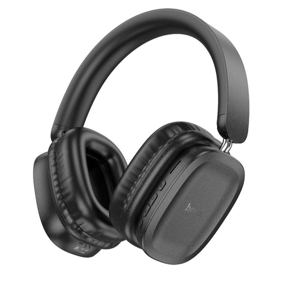 Hoco W51 Delightful Ασύρματα & Ενσύρματα Ακουστικά Bluetooth με Μικρόφωνο, TF Card & AUX – Μαύρα