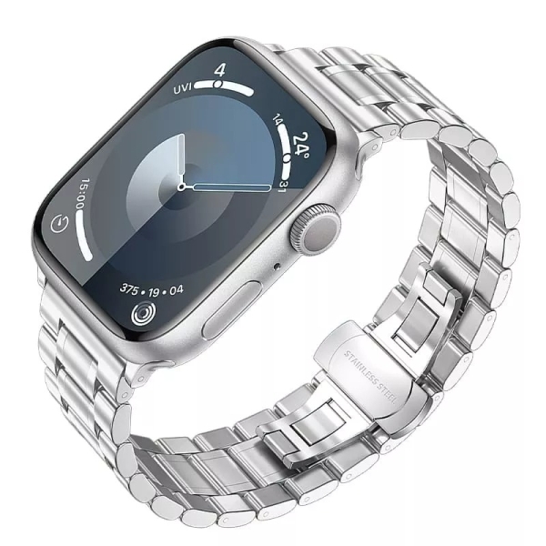 Hoco WA32 Grand Series – Μεταλλικό Λουράκι για Apple Watch (42/44/45/49mm) - Ασημί