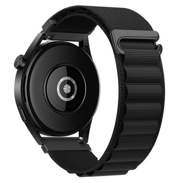 Hoco WH05 Climbing Series Λουράκι Ρολογιού από Nylon 20mm – Μαύρο