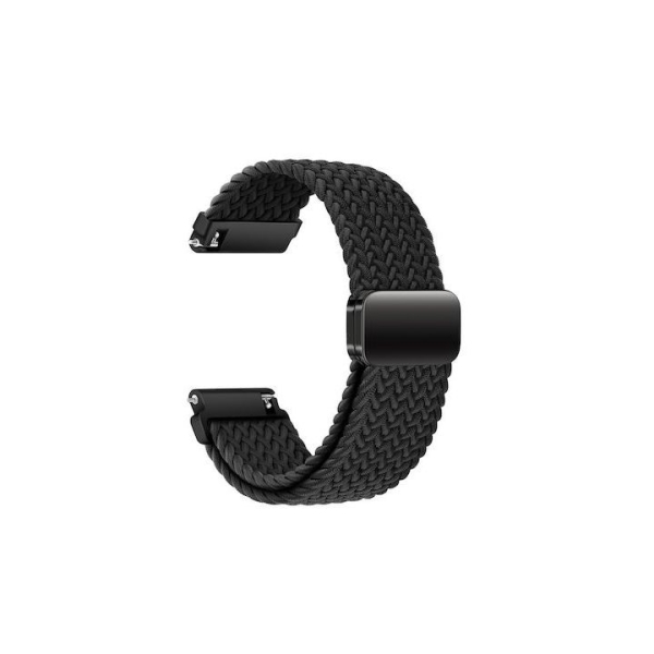 Hoco WH09 Λουράκι Ρολογιού – Μαύρο – Συμβατό με Samsung, Huawei, Xiaomi (22mm)