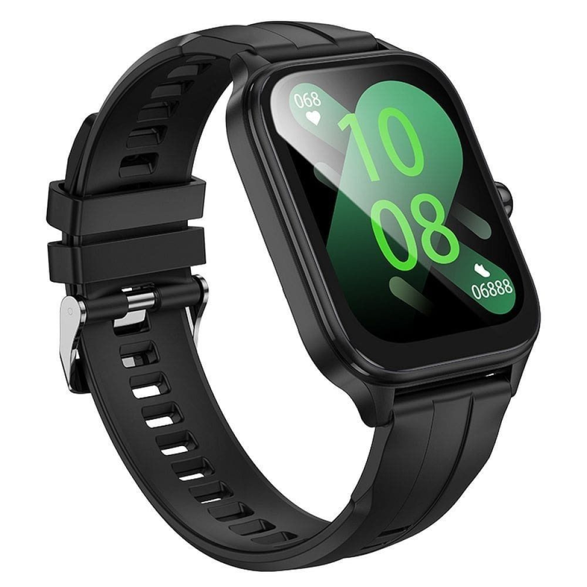 Hoco Y27 Smartwatch με Bluetooth Κλήσεις, Οθόνη 1.95” & Παρακολούθηση Υγείας – Μαύρο