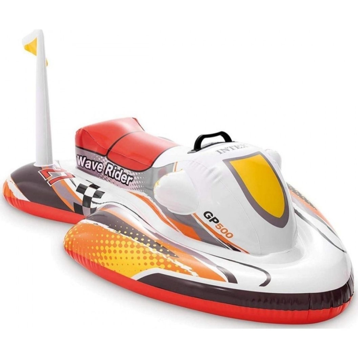 Intex Φουσκωτό Jet Ski Wave Rider Ride-On Κόκκινο – 117x77cm 57520NP
