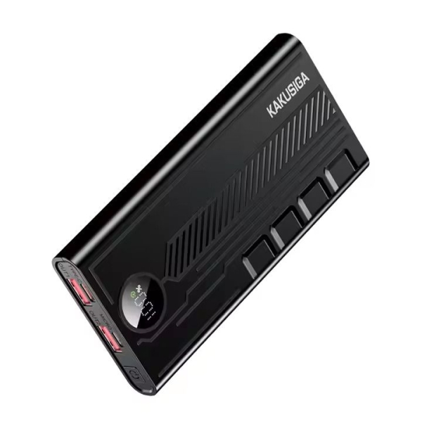 Kakusiga KSC-1094 Power Bank 10000mAh με Ένδειξη LED & Γρήγορη Φόρτιση PD 22.5W – Μαύρο