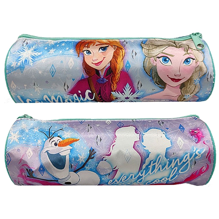 Κασετίνα Βαρελάκι Frozen 23x8cm – Σχολική Κασετίνα Disney για Κορίτσια