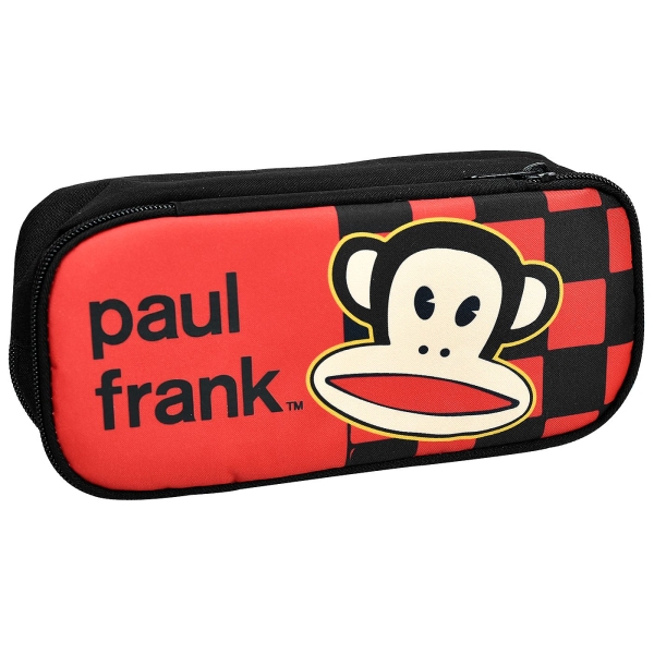 Κασετίνα Βαρελάκι Οβάλ Paul Frank Party Fever 23x10x6cm – Με Μπροστινή Θήκη Οργάνωσης