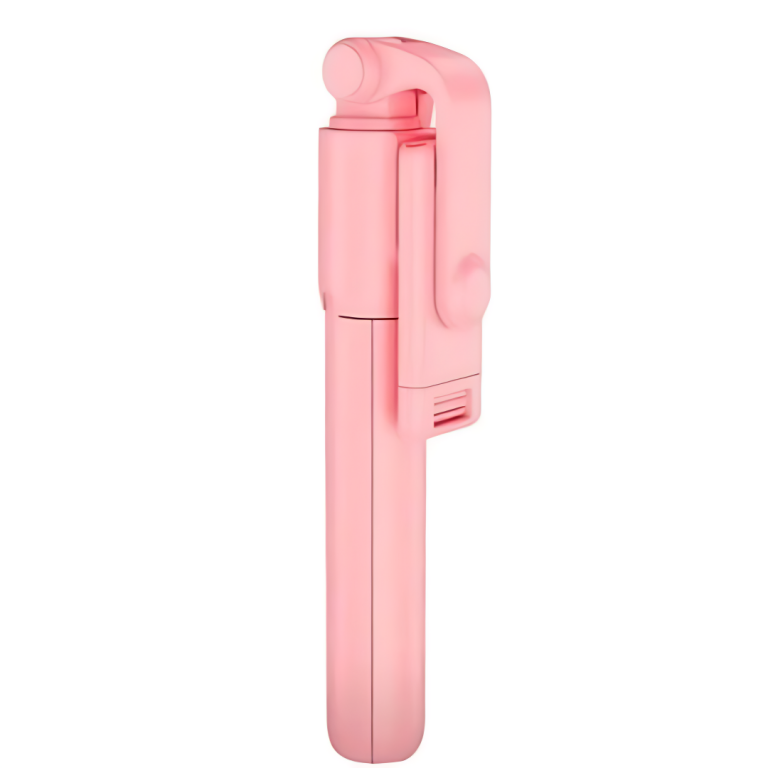 KOUVOLSEN X1 Bluetooth Τρίποδο με Selfie Stick & Τηλεχειριστήριο – Ρόζ