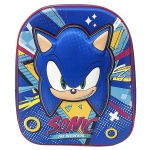 Τσάντα Πλάτης Νηπίου Sonic 3D 31cm – Σχολική Τσάντα για Παιδιά με Εντυπωσιακό Σχέδιο Sonic