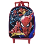 Σετ Spiderman 4 Τεμαχίων με Τσάντα Τρόλεϊ Νηπίου, Παγούρι, Δοχείο Φαγητού & Κασετίνα – Ιδανικό για το Νηπιαγωγείο