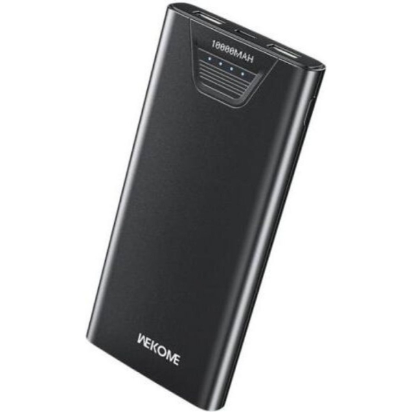 Wekome WP-101 Power Bank 10000mAh 12W με 2 Θύρες USB-A – Μαύρο
