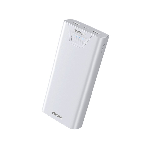 Wekome WP-121 Power Bank 20000mAh 12W με 2 Θύρες USB – Λευκό