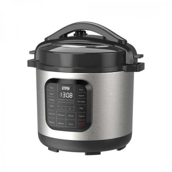 Winning Star ST-9314 Πολυμάγειρας 8lt 1300W – Ασημί