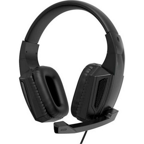 XO GE-01 Gaming Ακουστικά 3.5mm με Μικρόφωνο – Ενσύρματα Headset Μαύρα για PC & Laptop – Μαύρα