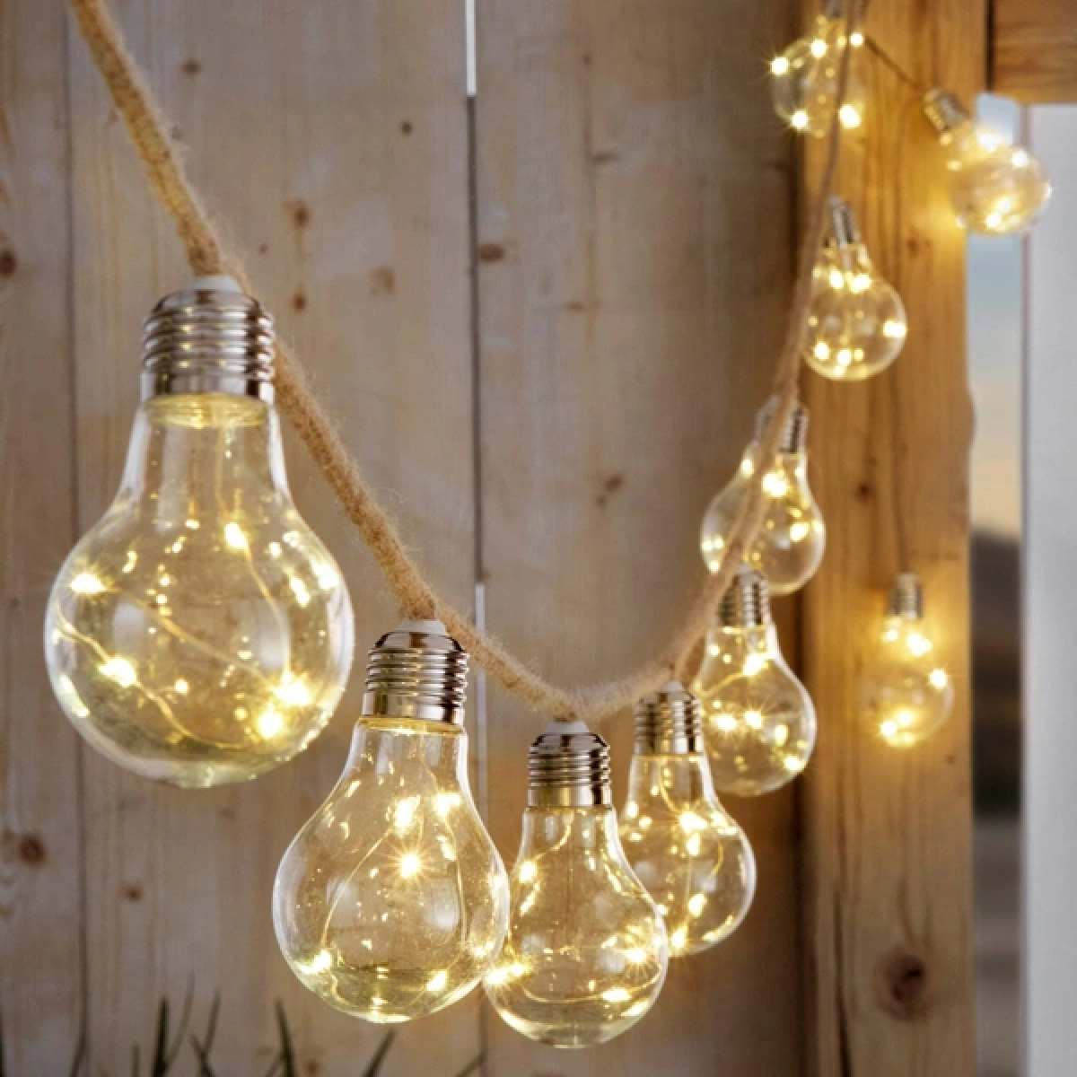 Ηλιακή φωτιστική γιρλάντα με λάμπες 8m 16 LED - Image 3