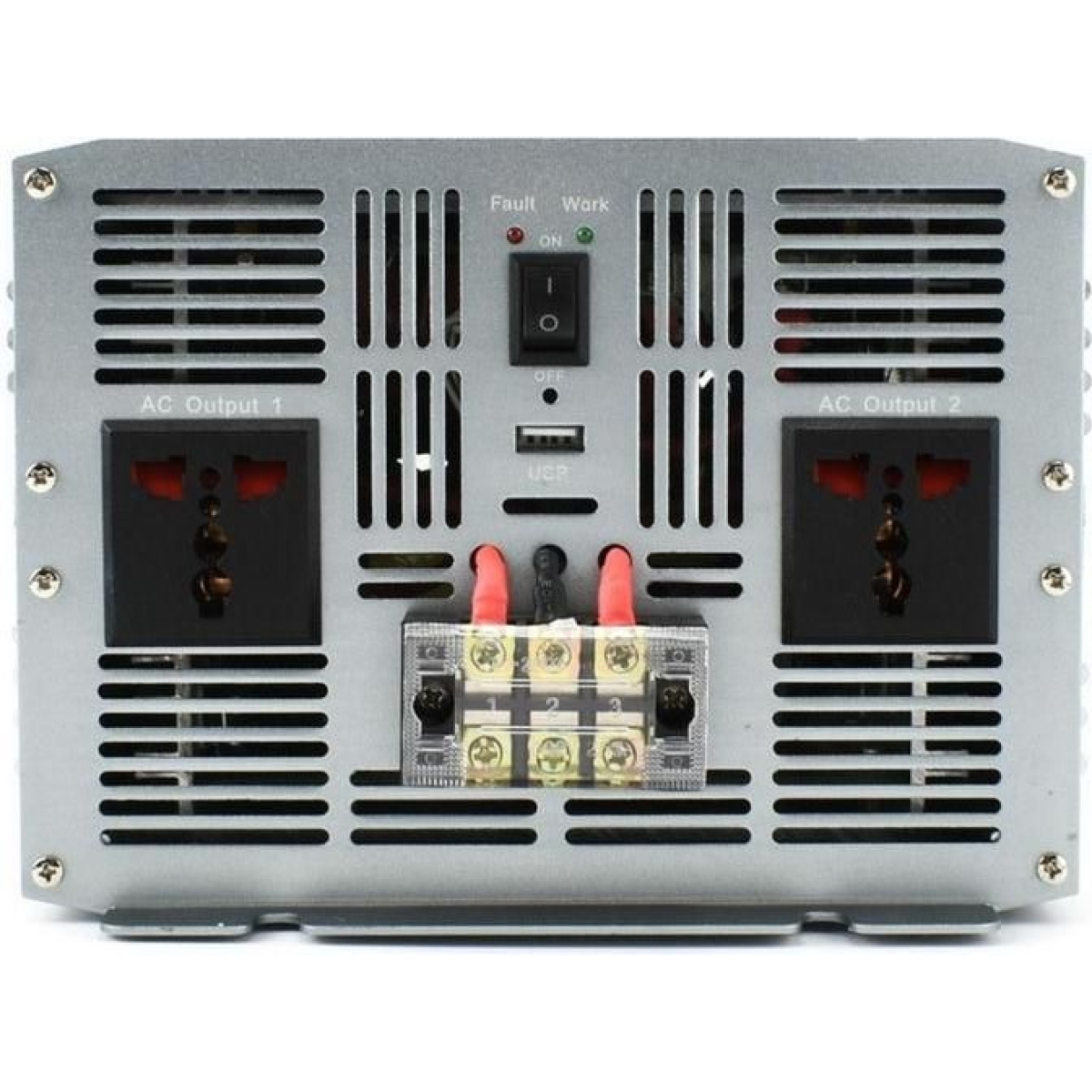 Inverter αυτοκινήτου καθαρού ημιτόνου 6000W 12V - Image 4