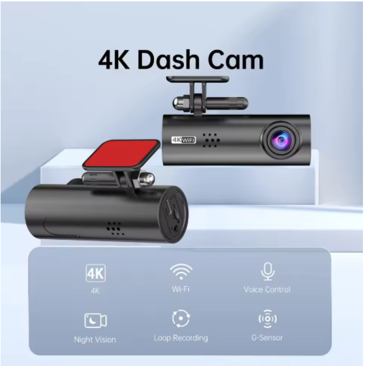 Κάμερα αυτοκινήτου - Driving Recorder 4K Andowl H9 - μαύρο - Image 2